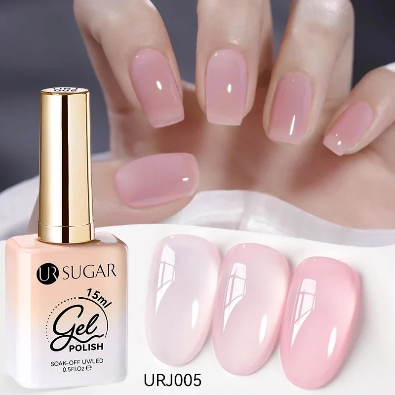 UR SUGAR Jelly Gel Nail Polish, 15 mL