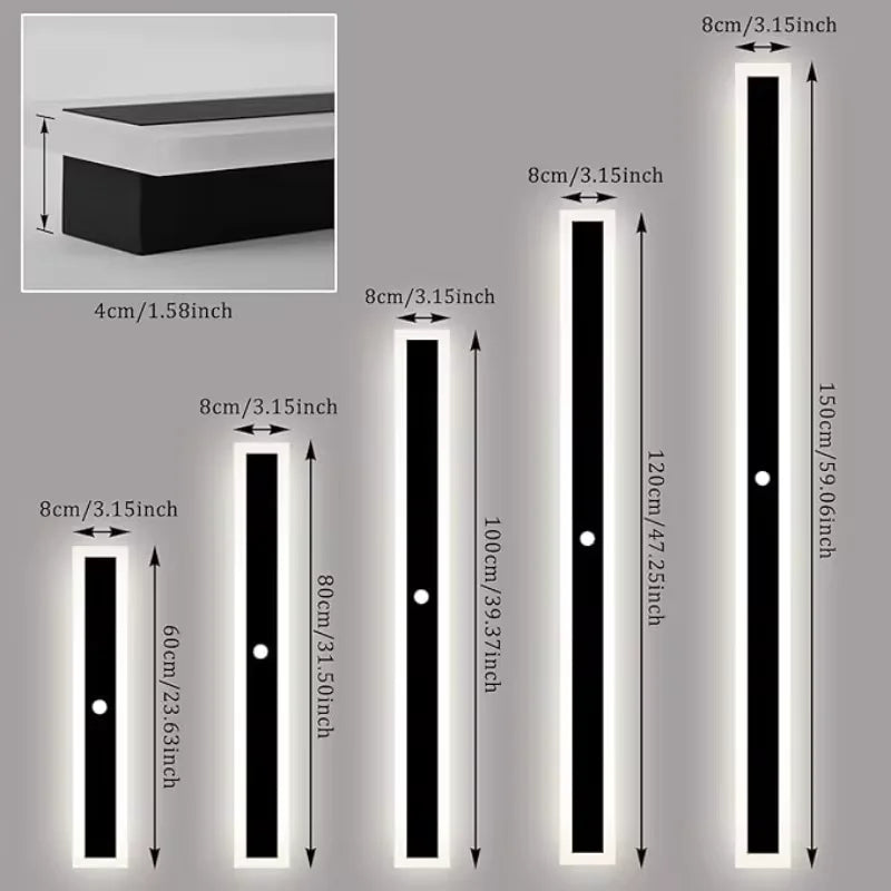 RGB Wall Lights Outdoor Porch Christmas Easter Party Intelligent Remote Control Balcony Terrace