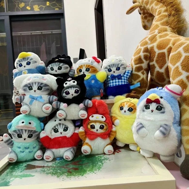Mofusand x Sanrio Plush Keychain Bag Charm