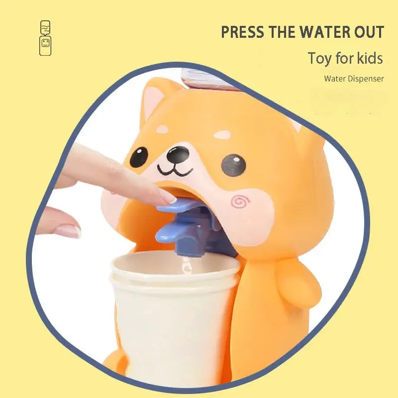 Mini Dual Water Dispenser Play-Kitchen Toy