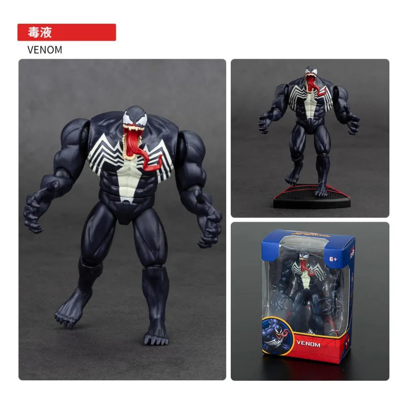 Poseable Superhero Villain Action Figure, 4 Inches