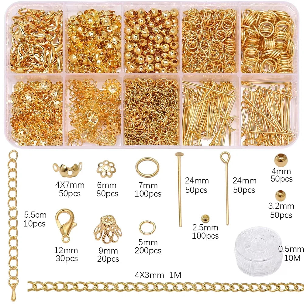 Jewelry-Making Starter Kit for Earrings & Necklaces