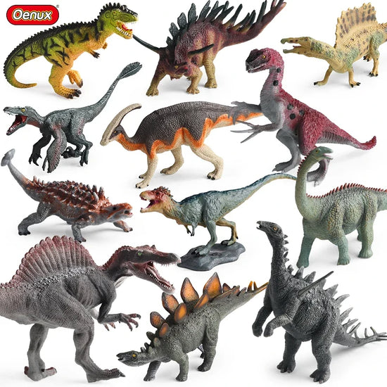 Oenux Jurassic Dinosaur Action Figure Set – 5 Pieces