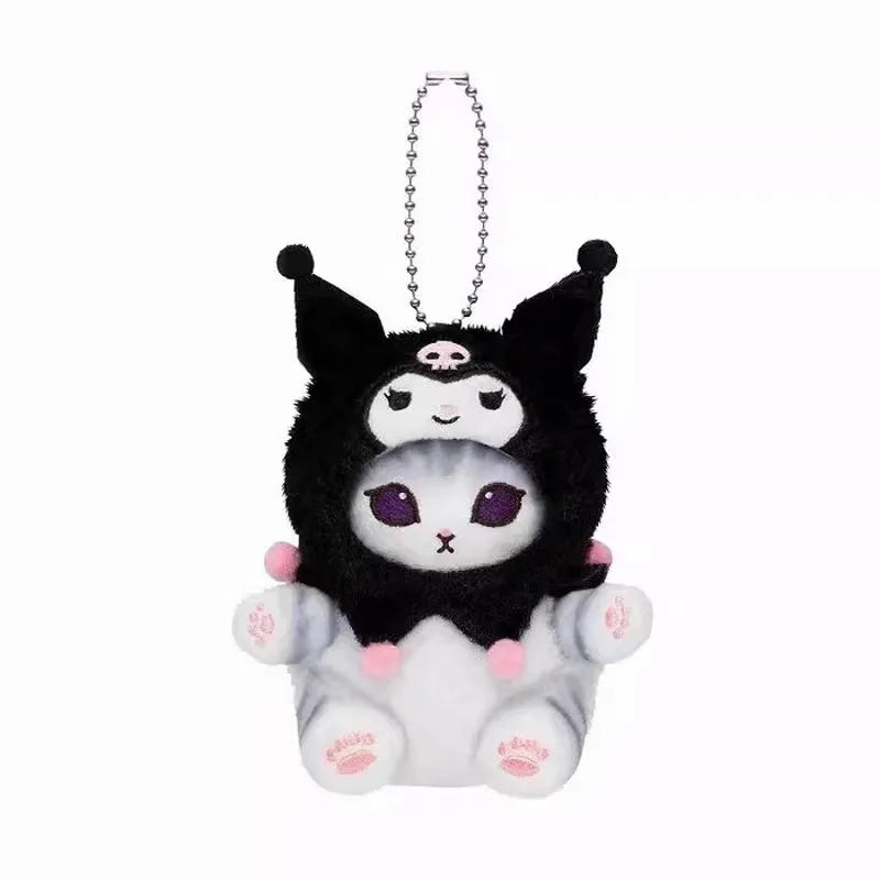 Mofusand x Sanrio Plush Keychain Bag Charm