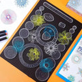 Geometric Drawing Tool Set, 22 Pieces