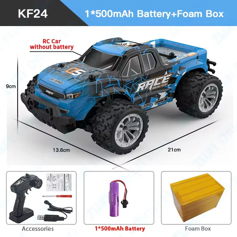 ZWN 2WD Off-Road RC Car with LED Light, 1:16/1:20