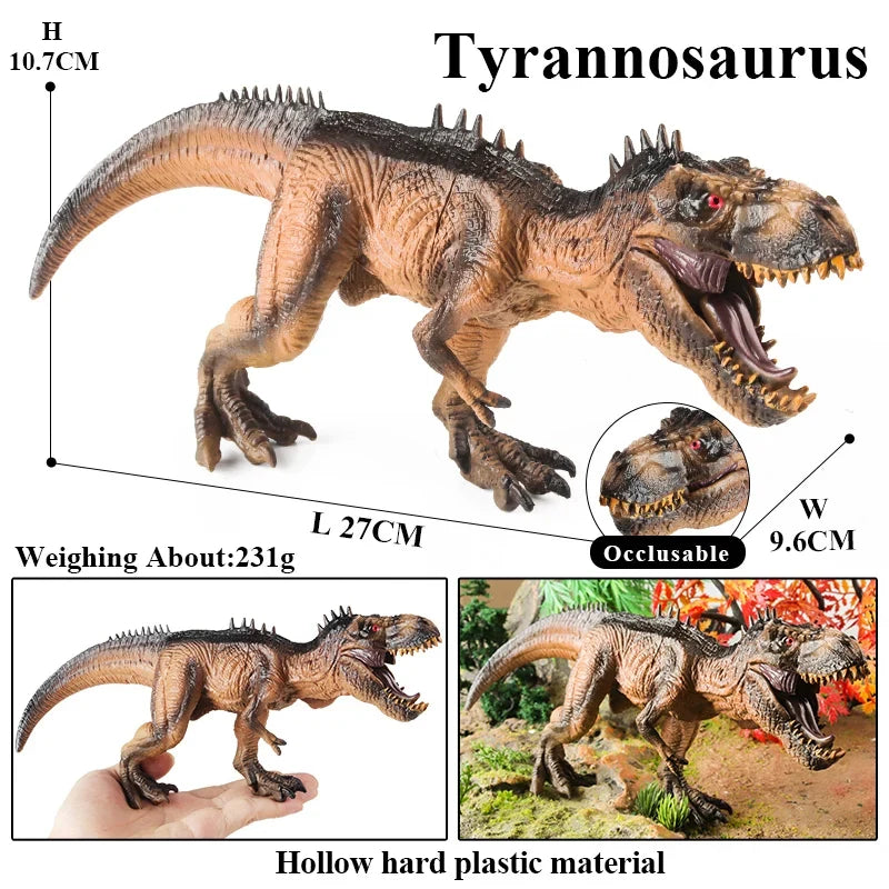 Oenux Jurassic Dinosaur Action Figure Set – 5 Pieces