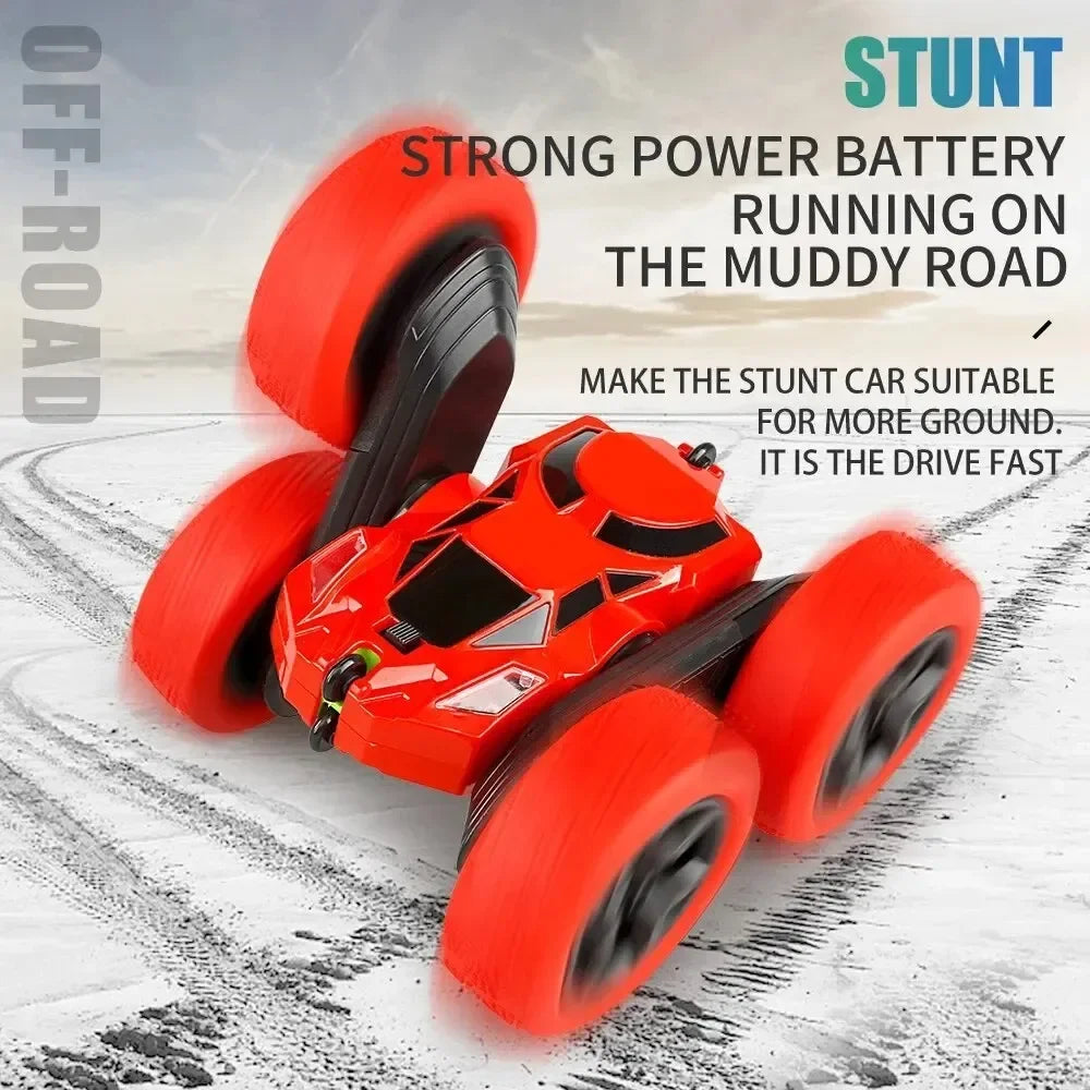 Double-Sided RC Stunt Car with 360° Flip, 2.4GHz