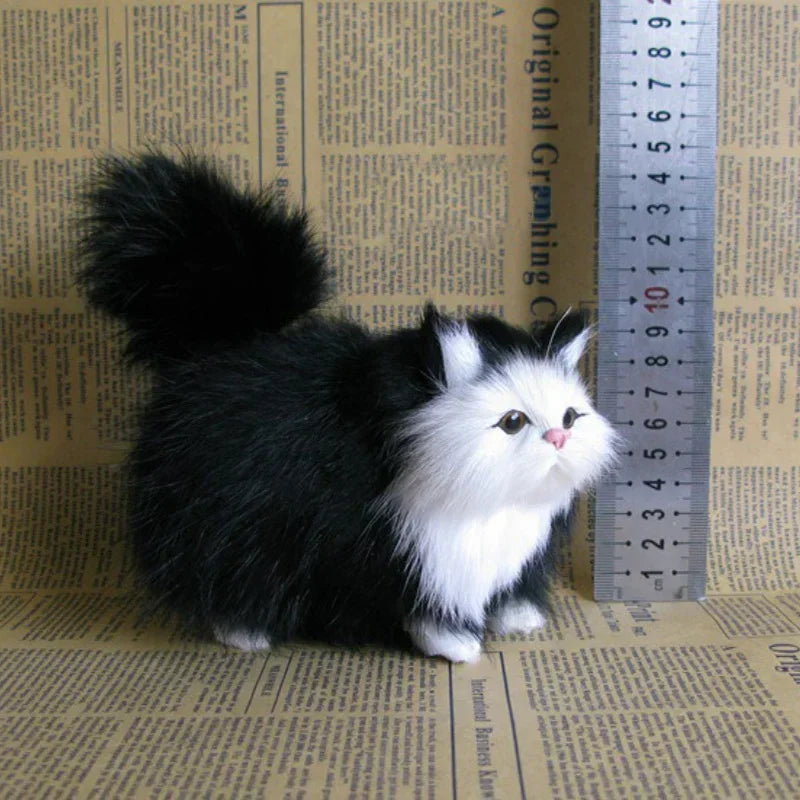 Realistic Cat Plush Toy