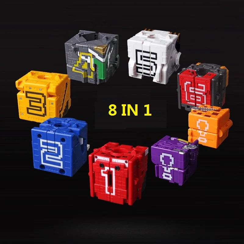 Math Cube Transforming STEM Building Toy