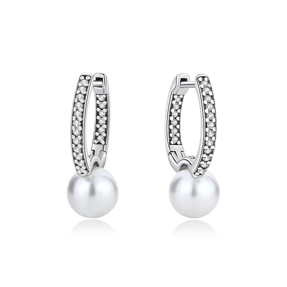 925 Sterling Silver Crown, Heart & Bee Earrings