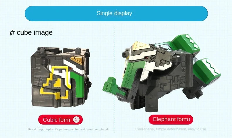 Math Cube Transforming STEM Building Toy