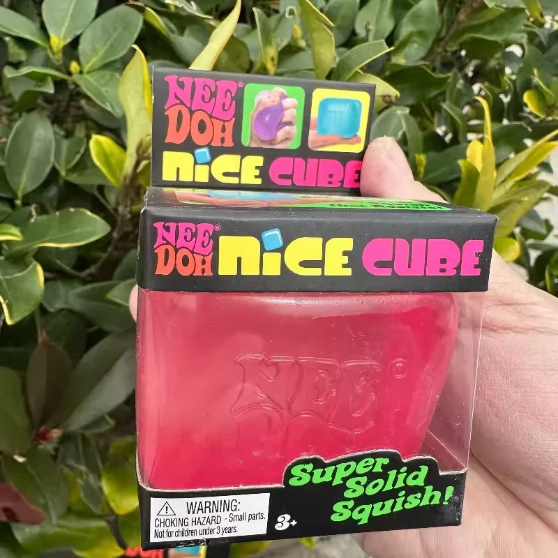 NeeDoh Cube Sensory Squishy Toy