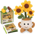 MIUSIE Sunflower & Tulip Crochet Starter Kit