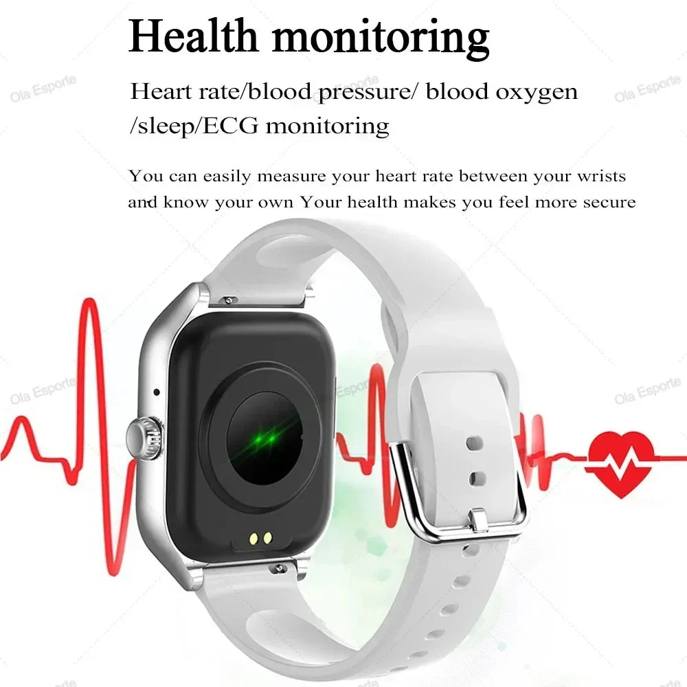 Bluetooth Calling Touchscreen Smartwatch with Activity Tracking