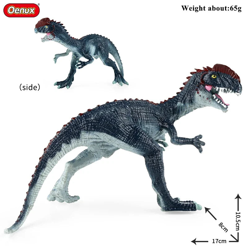 Oenux Jurassic Dinosaur Action Figure Set – 5 Pieces