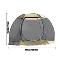 PAKICETUS 6–8-Person Portable Mosquito Screen House Tent