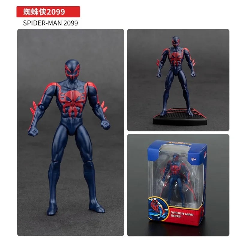 Poseable Superhero Villain Action Figure, 4 Inches