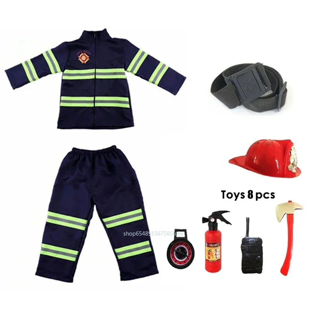 Kids’ Firefighter Role-Play Costume