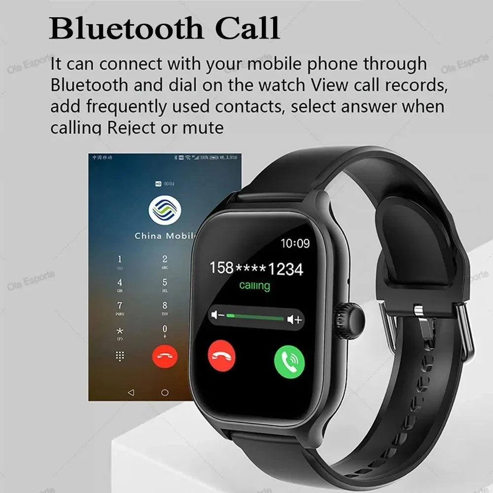Bluetooth Calling Touchscreen Smartwatch with Activity Tracking