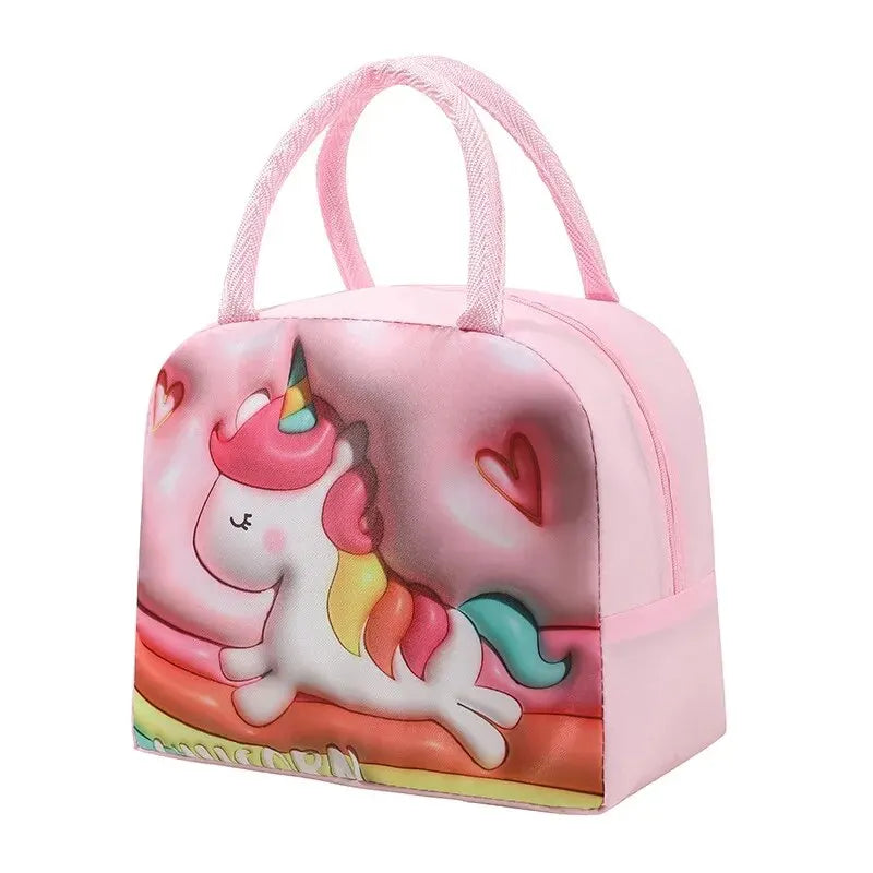 Kids’ Insulated Cartoon Lunch Bag