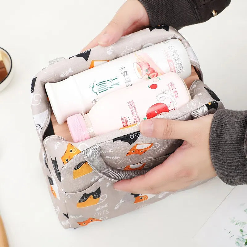 Kids’ Insulated Cartoon Lunch Bag