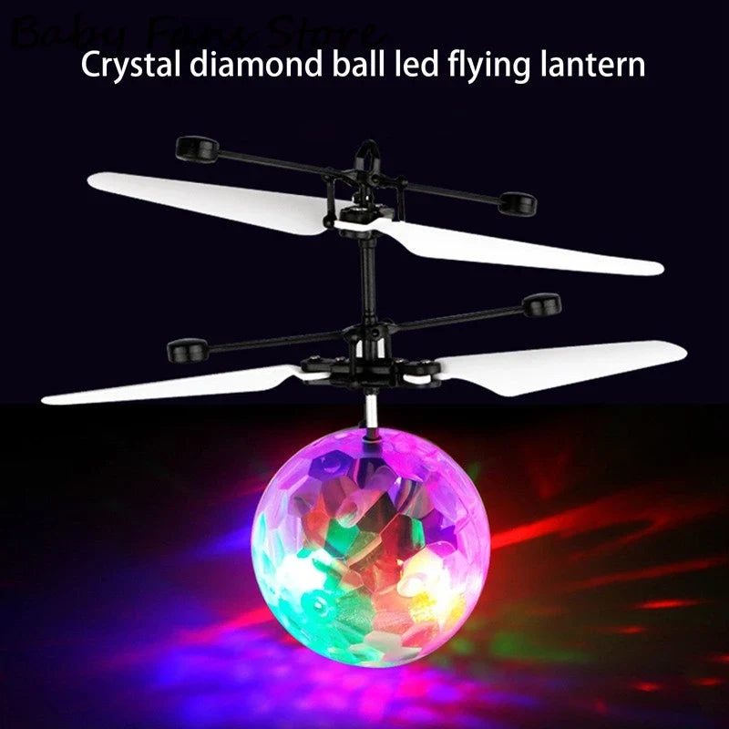 LED Flying Ball Toy with Infrared Motion Control