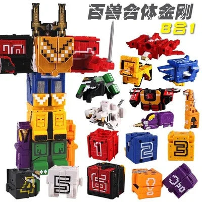 Math Cube Transforming STEM Building Toy
