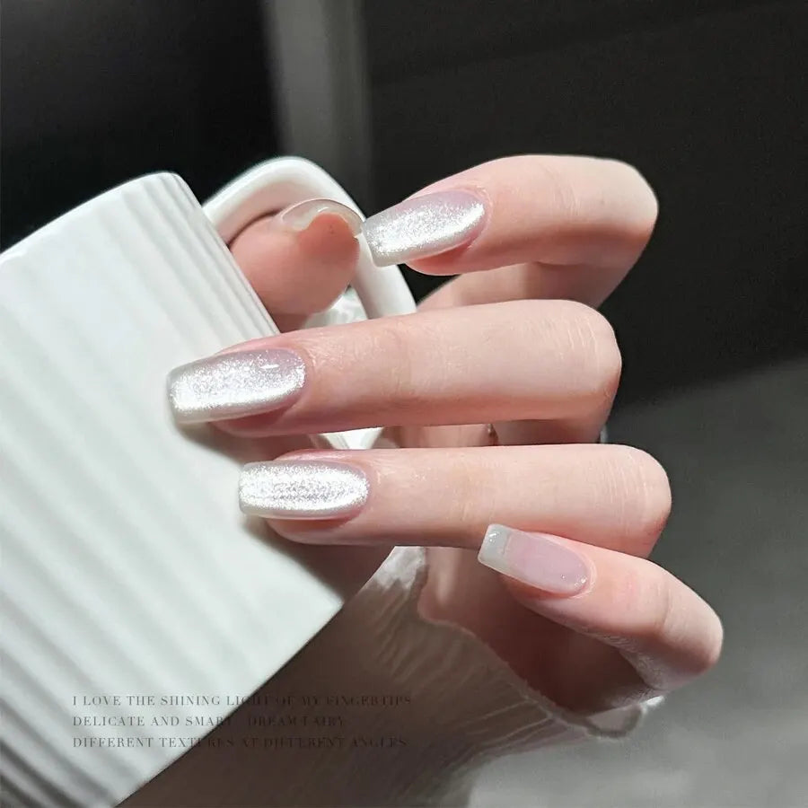 Holographic Cat-Eye Gel Nail Polish, 10 mL