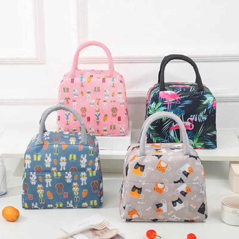 Kids’ Insulated Cartoon Lunch Bag