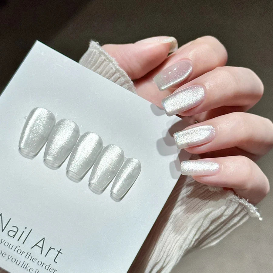 Holographic Cat-Eye Gel Nail Polish, 10 mL