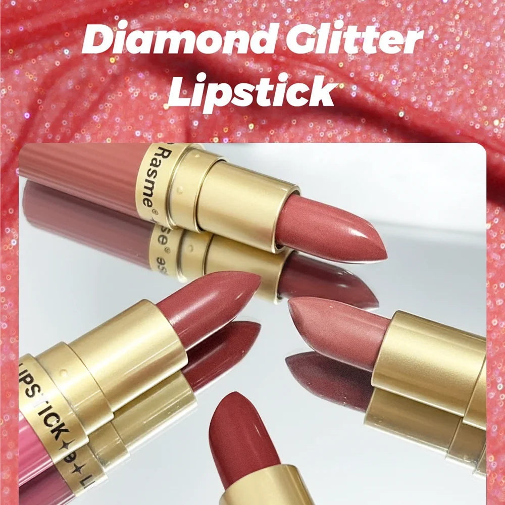 Pearlescent Glitter Lipstick
