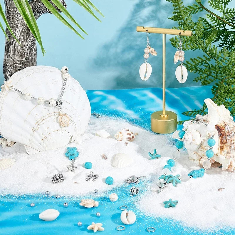 Ocean Summer Clay Bead Friendship Bracelet Kit