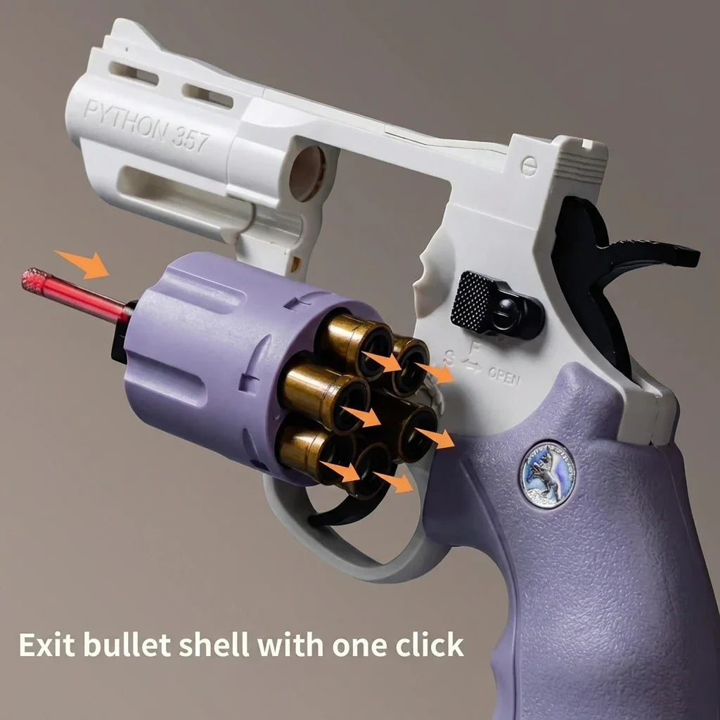 ZP5 Revolver-Style Soft Projectile Toy Blaster