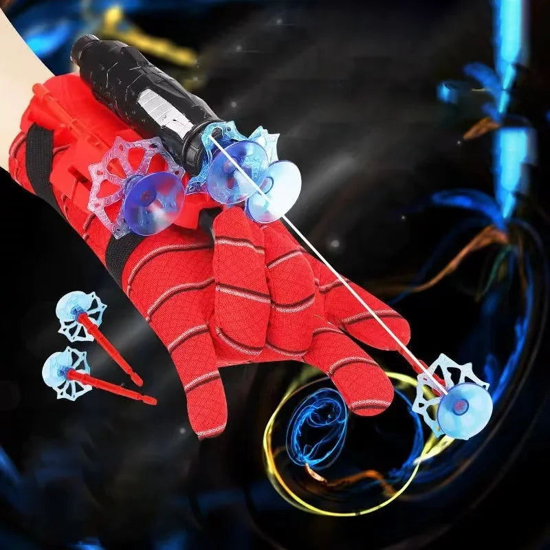 Superhero Spider Glove Wrist Launcher Toy Set
