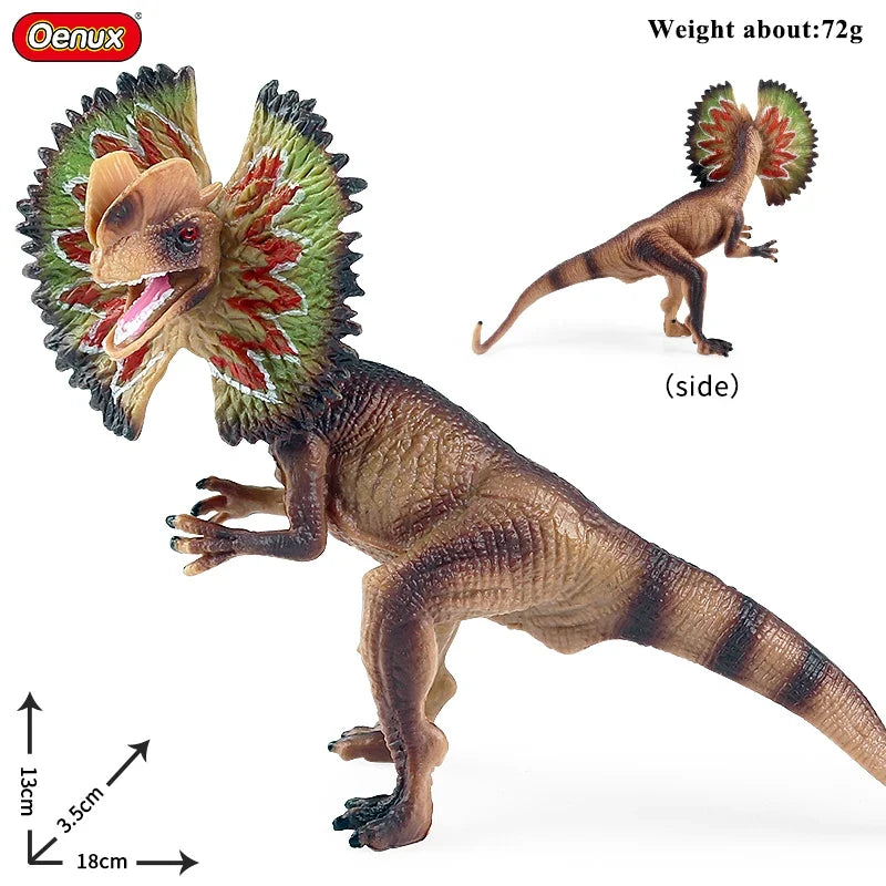 Oenux Jurassic Dinosaur Action Figure Set – 5 Pieces