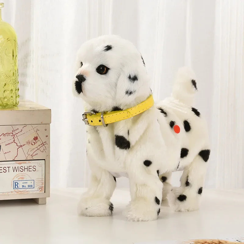Interactive Walking Plush Dog with Music & Touch Control