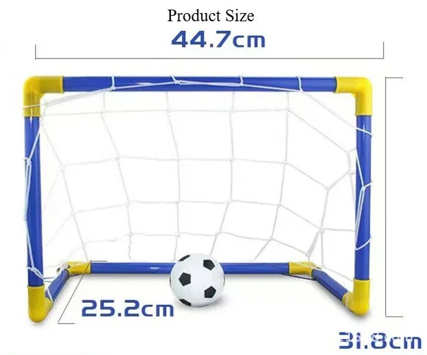 Mini Kids' Soccer Goal Kit – 44 x 25 cm
