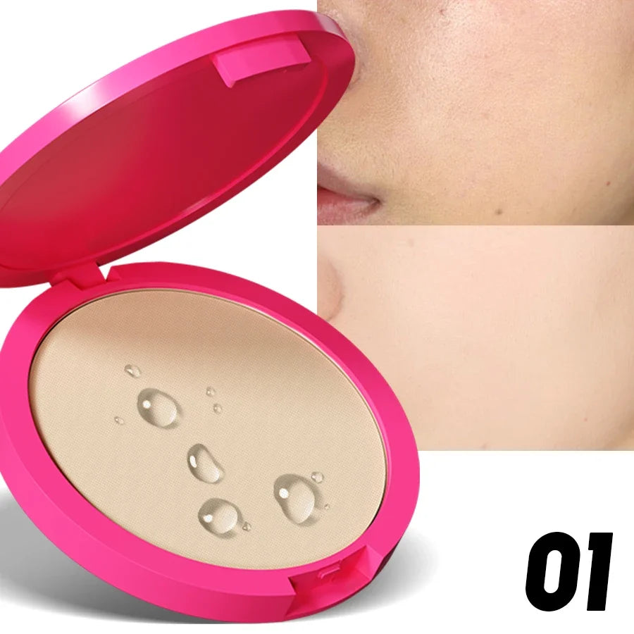 Matte Pressed Powder Foundation Compact