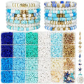 Ocean Summer Clay Bead Friendship Bracelet Kit