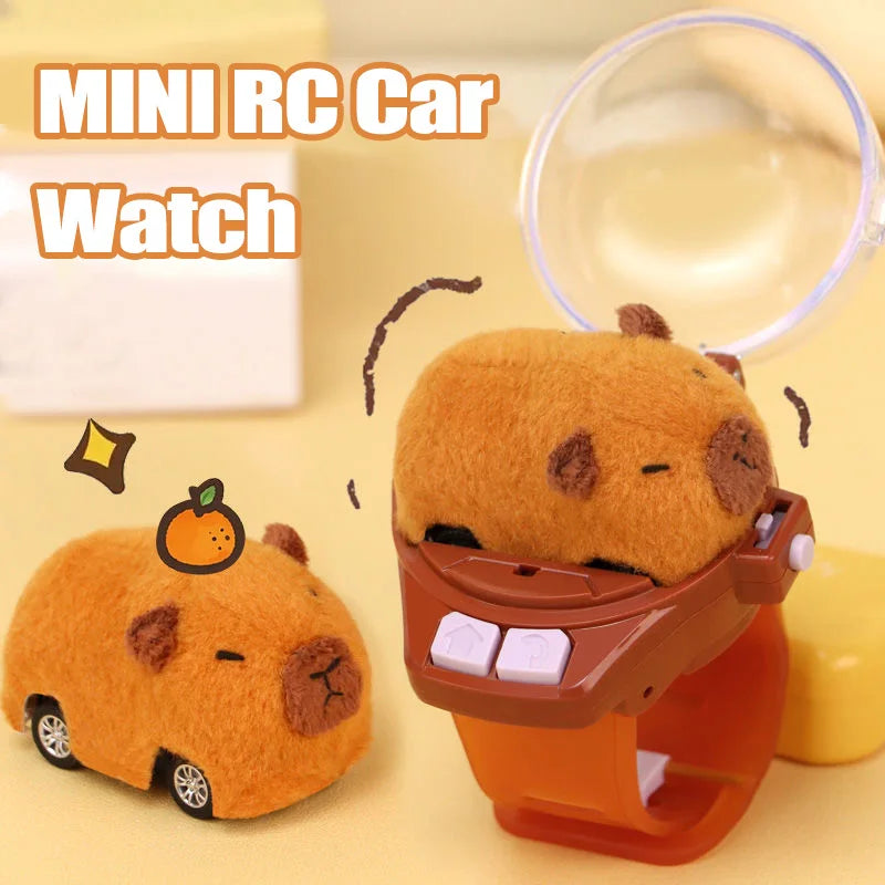 Capybara & Rabbit Watch-Controlled RC Car, 2.4GHz