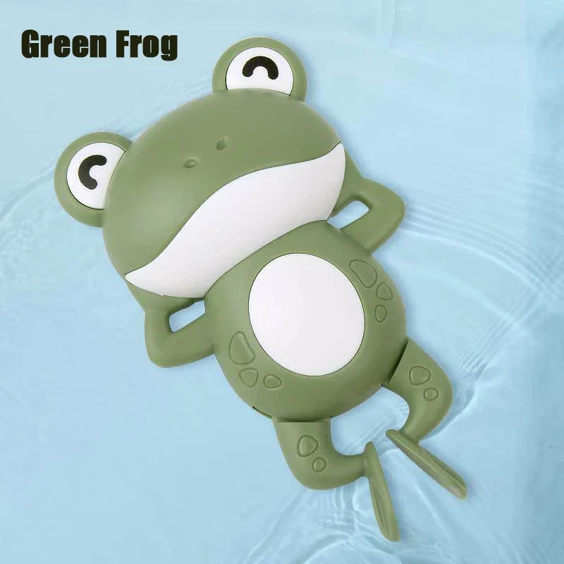 Wind-Up Swimming Animal Bath Toy