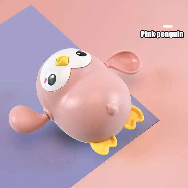Wind-Up Swimming Animal Bath Toy