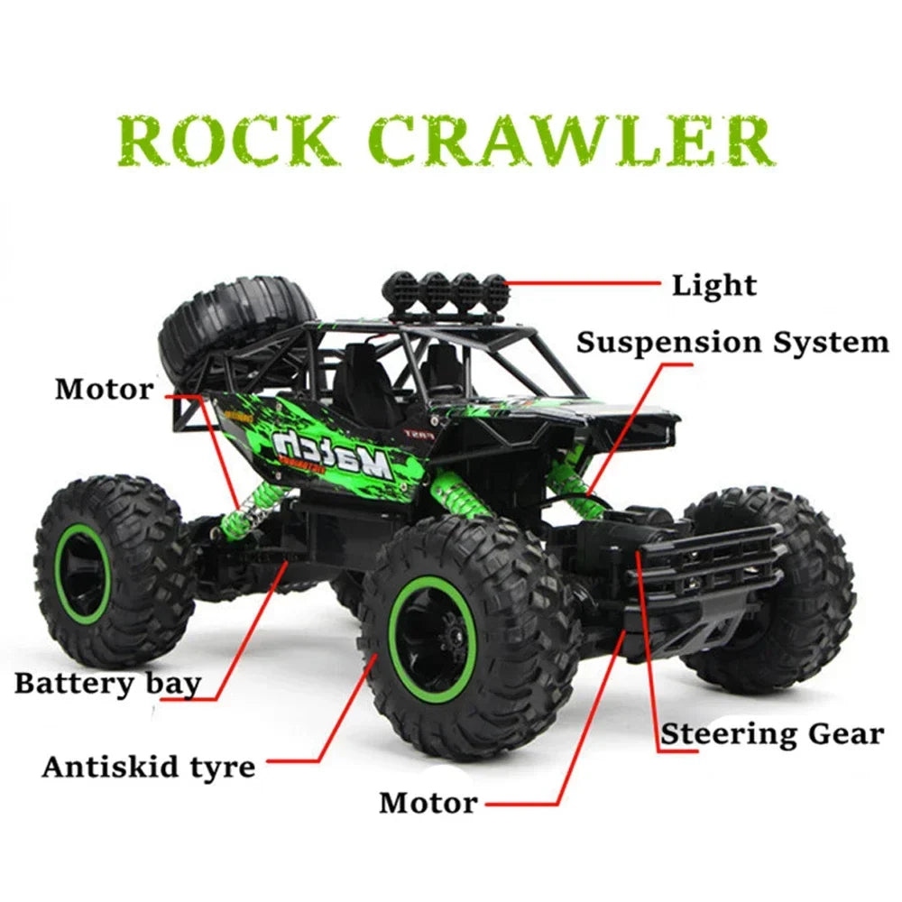 4WD Off-Road RC Buggy, 1:12/1:16