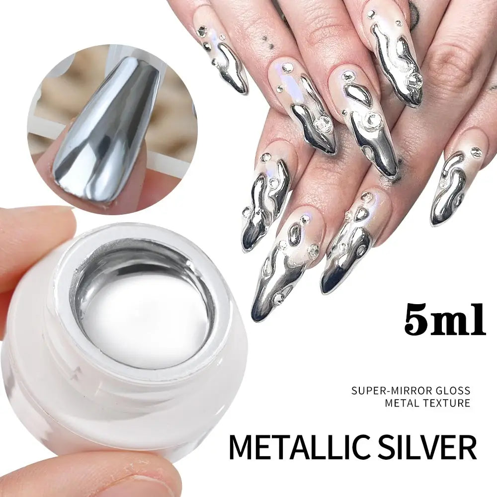 Metallic Nail Art Liner Gel Polish