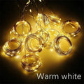 USB LED Curtain Fairy String Lights — 3 m, 8 Modes