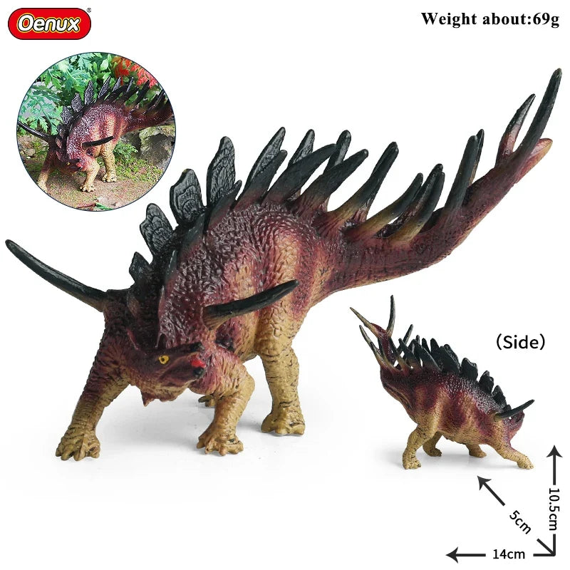 Oenux Jurassic Dinosaur Action Figure Set – 5 Pieces