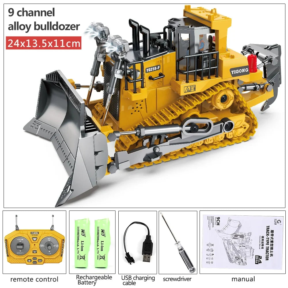 Remote-Control Excavator Toy