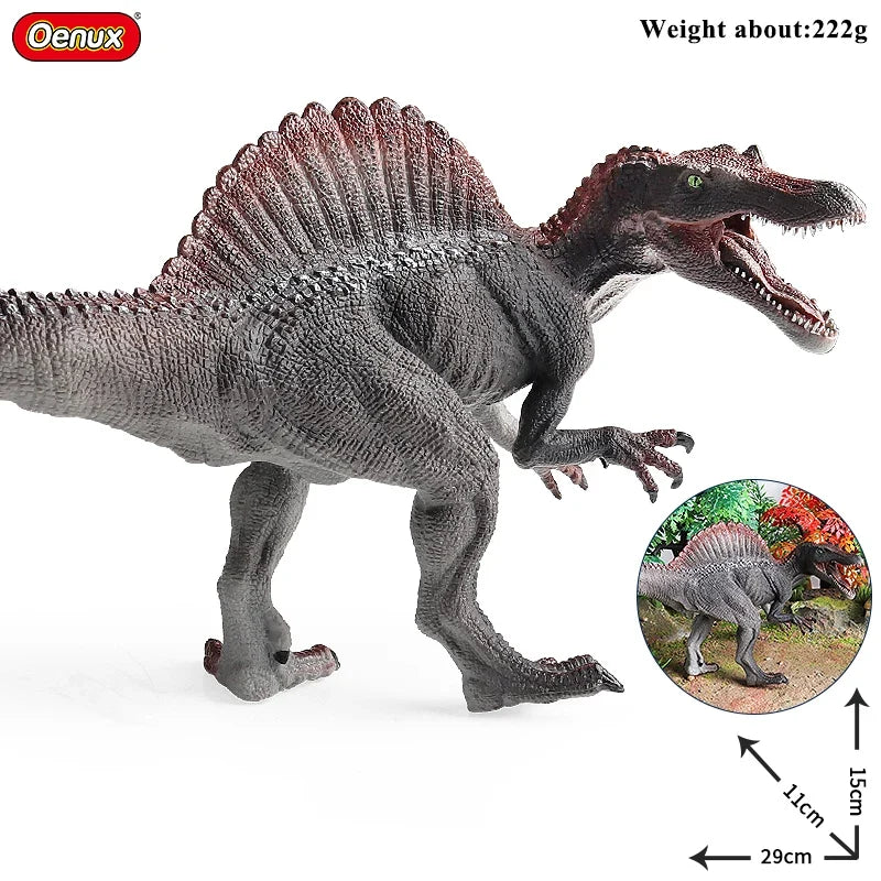 Oenux Jurassic Dinosaur Action Figure Set – 5 Pieces