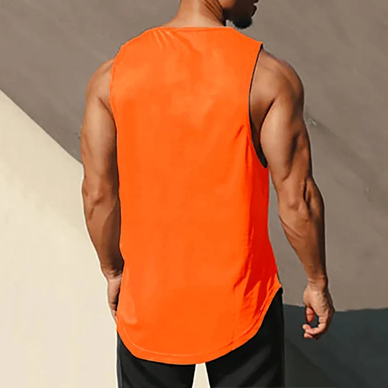 Men's Quick-Dry Mesh Athletic Tank Top